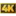 Black4K.com Logo