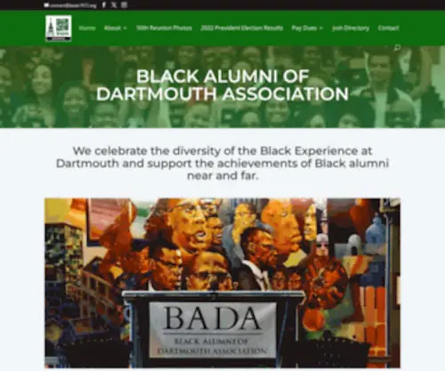 Blackalumniofdartmouthassociation.org(Black Alumni of Dartmouth Association) Screenshot