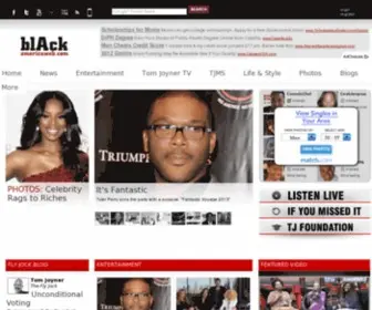 Blackamericanweb.com(Black America Web) Screenshot