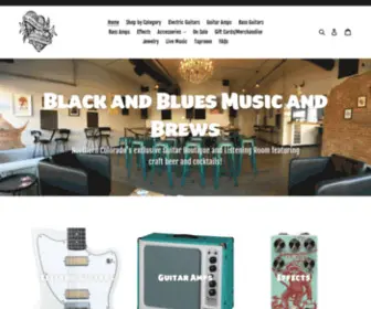 Blackandbluesmusicandbrews.com(Black and Blues Music and Brews) Screenshot