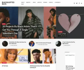 Blackandgiftedblog.com(Black&Gifted) Screenshot