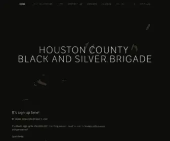 Blackandsilverbrigade.com(The Houston County Band Program) Screenshot