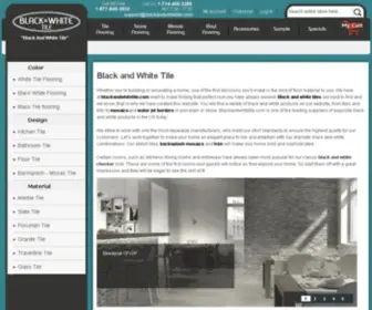 Blackandwhitetile.com(Stone Tile Depot) Screenshot