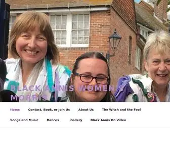 Blackannismorris.org(Black Annis Women's Morris) Screenshot