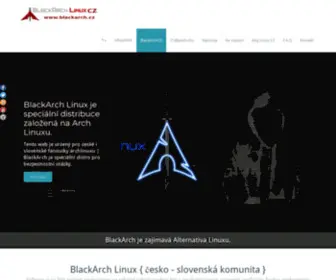 Blackarch.cz(BlackArch Linux Developers & Contributors) Screenshot