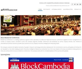 Blackarrowconferences.com(Blackarrow Conferences) Screenshot
