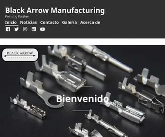 Blackarrowmanufacturing.com(Pointing Further) Screenshot