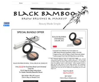 Blackbamboobrushes.com(Face Cosmetics & Makeup) Screenshot