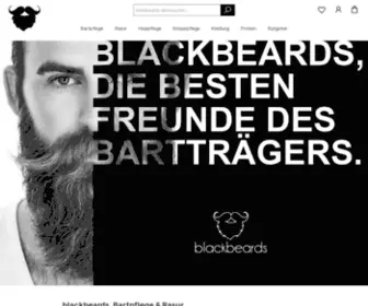 Blackbeards.de(Bartpflege, Rasur und Haarpflege) Screenshot