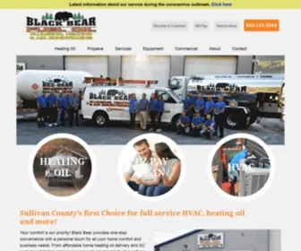 Blackbearfuel.com(Black Bear Fuel) Screenshot