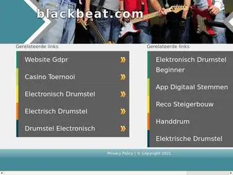 Blackbeat.com(blackbeat) Screenshot