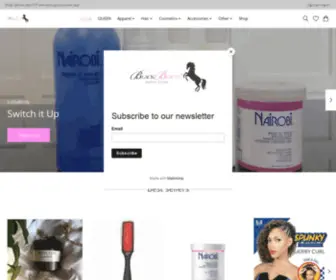 Blackbeautyonline.com(Black Beauty & Supply Store) Screenshot