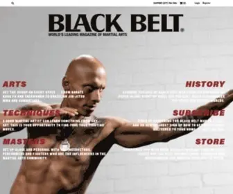 Blackbeltmag.com(Black Belt Magazine) Screenshot