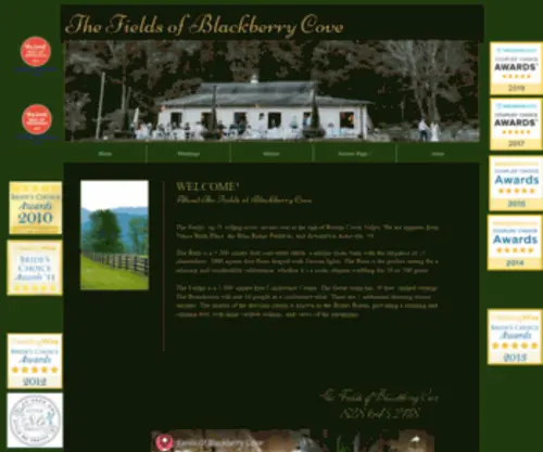 Blackberryfields.net(Wedding Venue Asheville) Screenshot