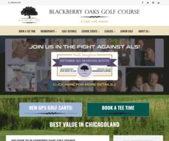 Blackberryoaks.com(Blackberry Oaks Golf Course) Screenshot