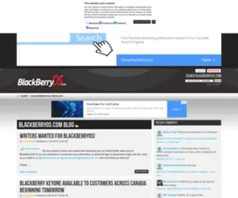 Blackberryos.com(The #1 Site For Everything BlackBerry) Screenshot