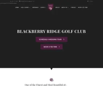 Blackberryridgegolf.com(Blackberry Ridge) Screenshot