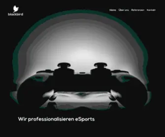 Blackbird-Esports.com(Blackbird eSports) Screenshot