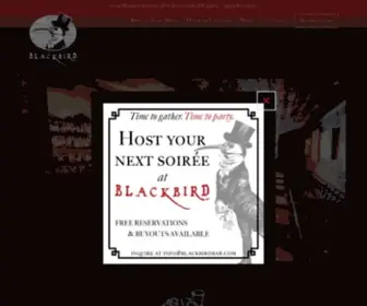Blackbirdbar.com(Blackbird Bar) Screenshot