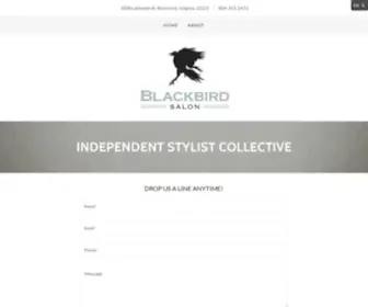 Blackbirdsalon.com(Hair Salon) Screenshot