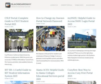 Blackboardway.com(Home) Screenshot