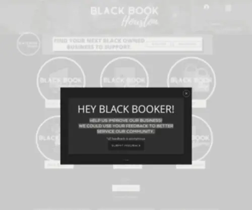 Blackbookhouston.com(Black Book Houston) Screenshot