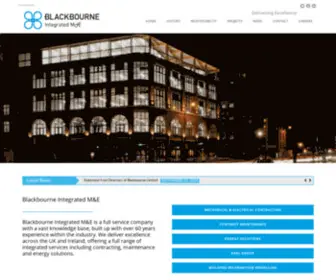 Blackbourne.co.uk(About Us) Screenshot