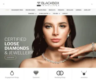 BlackboxJewellers.com.au(Blackbox Jewellers) Screenshot