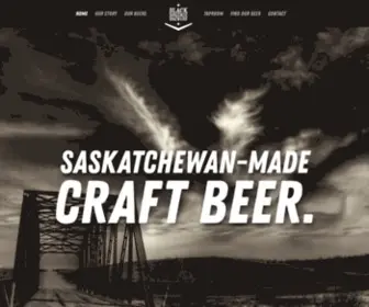 Blackbridgebrewery.ca(Saskatchewan-Made Craft Beer) Screenshot