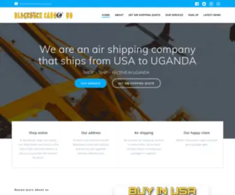 Blackbuckcargoug.com(Shop Ship from USA to Uganda online) Screenshot