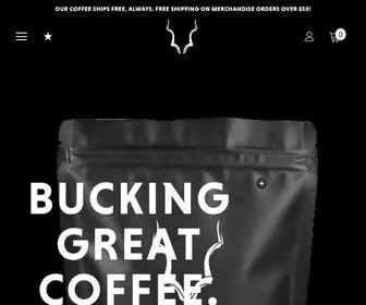 Blackbuckcoffee.com(Black Buck Coffee Company) Screenshot