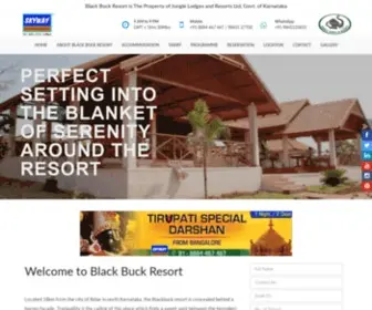 Blackbuckresort.com(Black Buck Resort) Screenshot