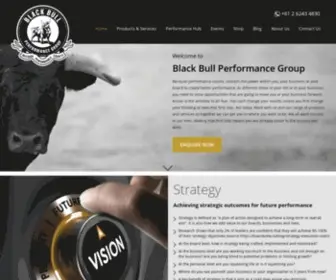 Blackbullperformance.com(Black Bull Performance Portal) Screenshot