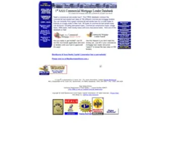 Blackburne.com(1st AAA Commercial Mortgage Lender Databank) Screenshot