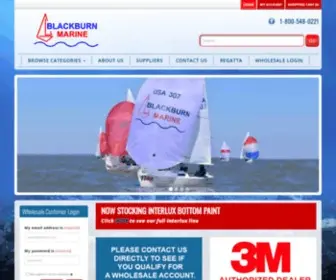 Blackburnmarine.com(Blackburn Marine) Screenshot