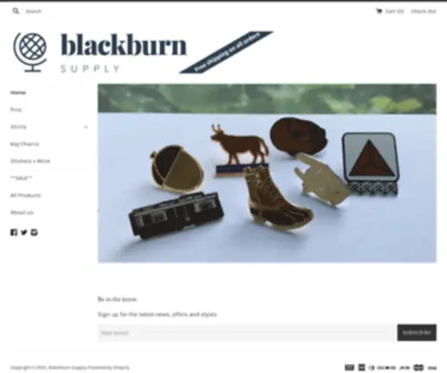 Blackburnsupply.com(Blackburn Supply) Screenshot