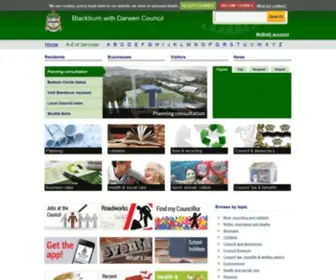 BlackburnWorld.com(Blackburn with Darwen Borough Council) Screenshot