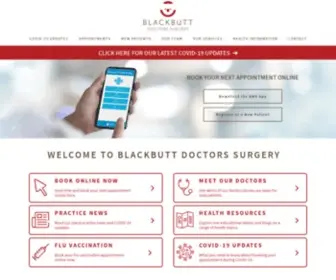 Blackbuttdoctors.com.au(Quality Healthcare Made Simple) Screenshot