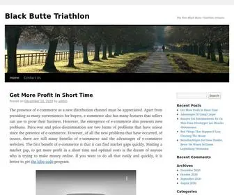 Blackbuttetriathlon.com(The Fine Black Butte Triathlon Artisans) Screenshot