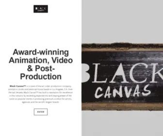 Blackcanvas.com(Video Production) Screenshot