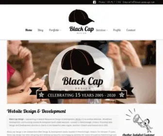 Blackcapdesign.com(Web Design & Development in Peterborough) Screenshot