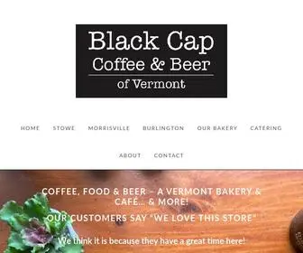 BlackcapVermont.com(Black Cap Coffee & Beer) Screenshot