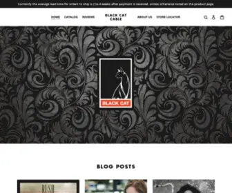 Blackcatcable.com(BLACK CAT CABLE) Screenshot