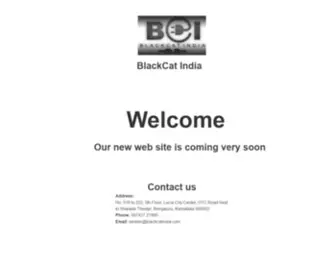 Blackcatindia.com(Oops, something lost) Screenshot