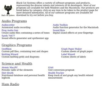 Blackcatsystems.com(Black Cat Systems) Screenshot