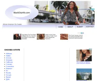 Blackcityinfo.com(Black/African American City Guide) Screenshot
