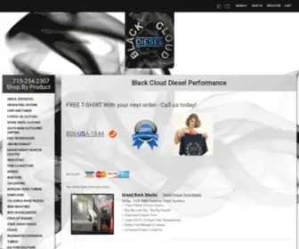 Blackclouddiesel.com(Black Cloud Diesel Performance Parts & Products for Ford) Screenshot