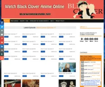 Blackcloveranime.net(Dit domein kan te koop zijn) Screenshot