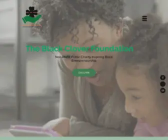 Blackcloverfoundation.org(The Black Clover Foundation) Screenshot