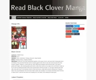 Blackclovermanga2.com(Black Clover Manga Online) Screenshot